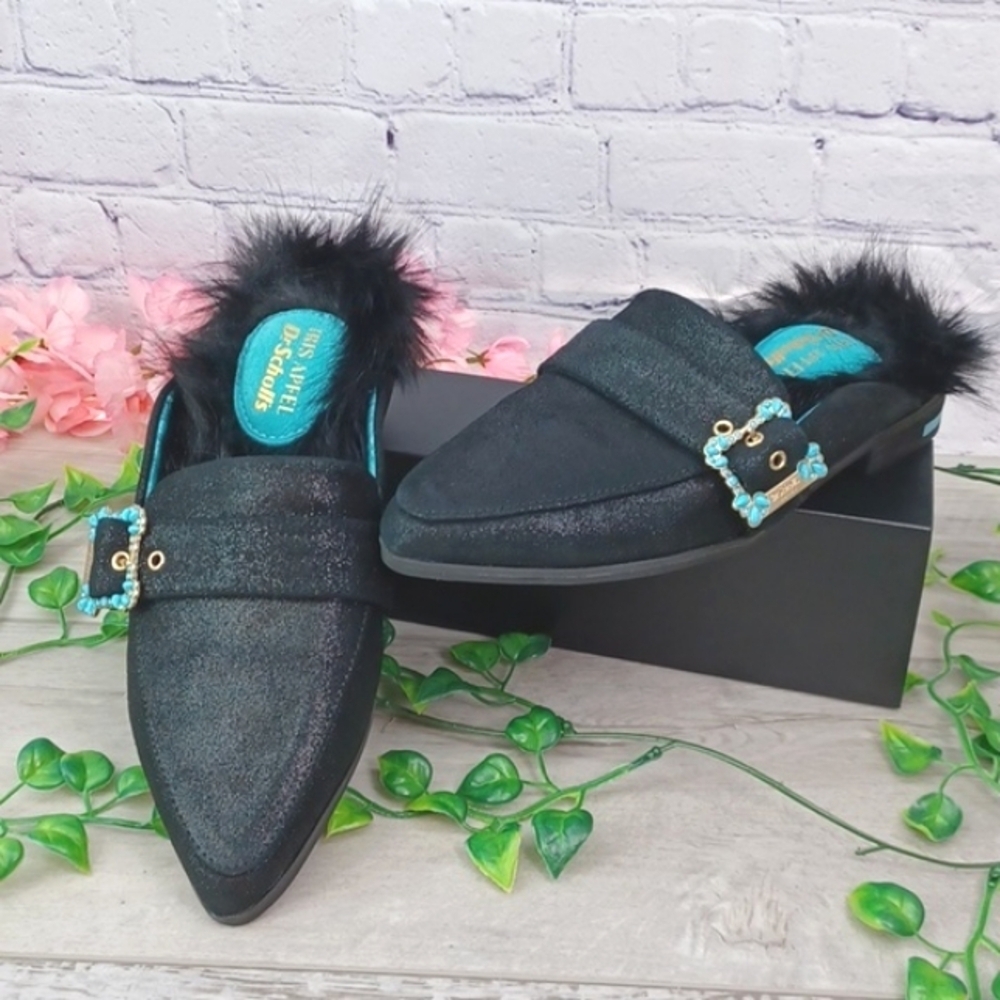 Dr. Scholl's + Iris Apfel Slip on Mr. Carl Mule NEW!